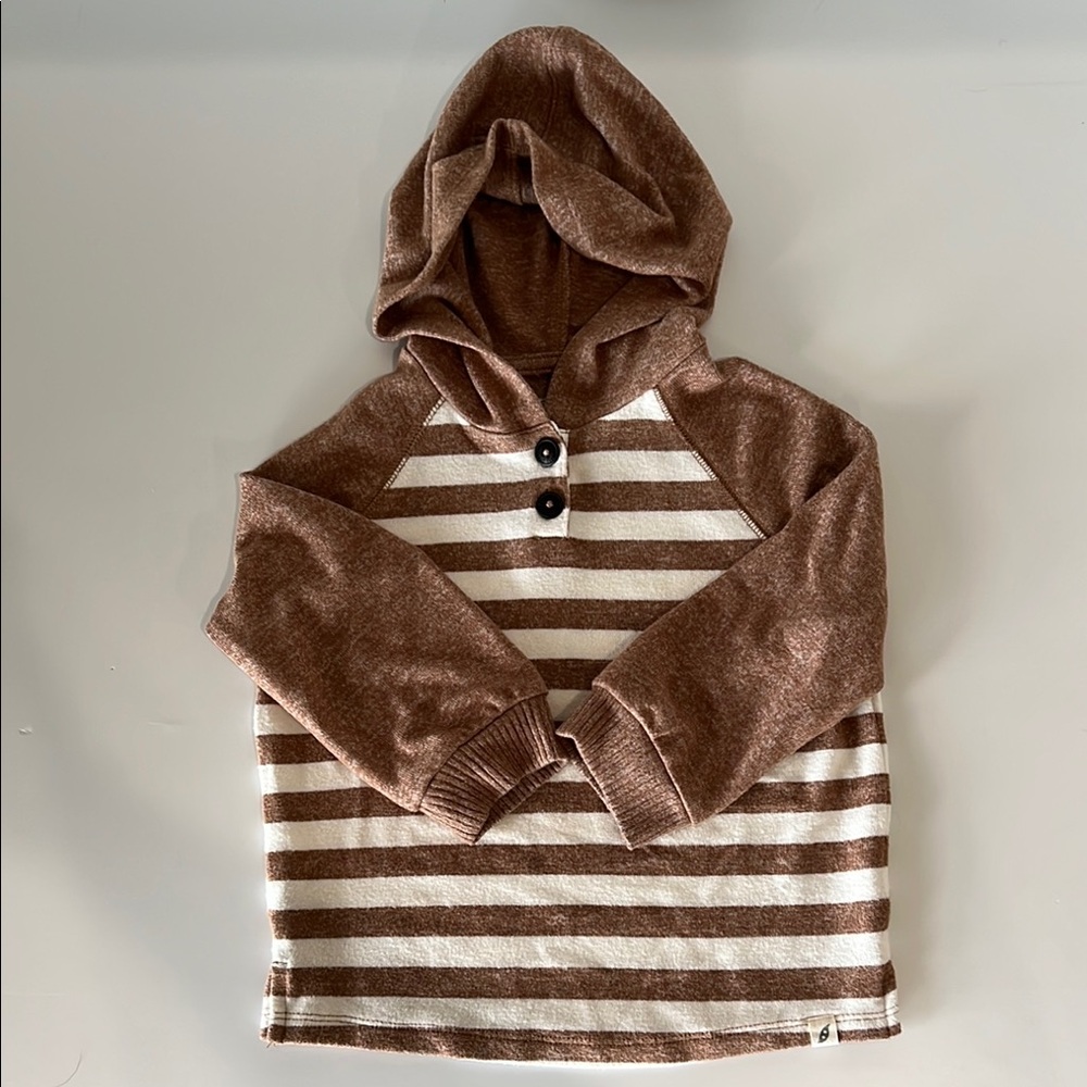 Easy Peasy Striped Hoodie